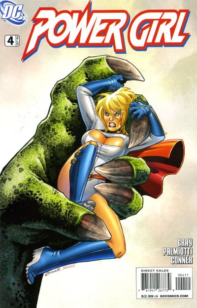 Cover for Power Girl (DC, 2009 series) #4 [Amanda Conner Cover]