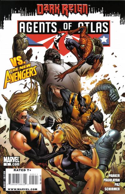 Cover for Agents of Atlas (Marvel, 2009 series) #5