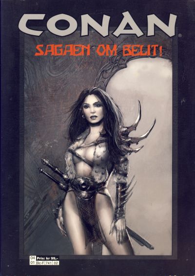 Cover for Conan Maxi (Bladkompaniet / Schibsted, 2002 series) #4 - Sagaen om Belit!