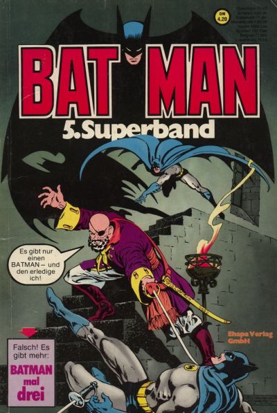 Cover for Batman Superband (Egmont Ehapa, 1974 series) #5