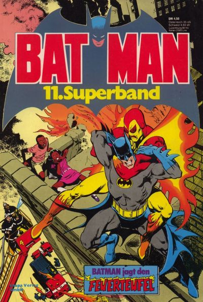 Cover for Batman Superband (Egmont Ehapa, 1974 series) #11