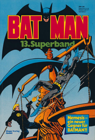 Cover for Batman Superband (Egmont Ehapa, 1974 series) #13