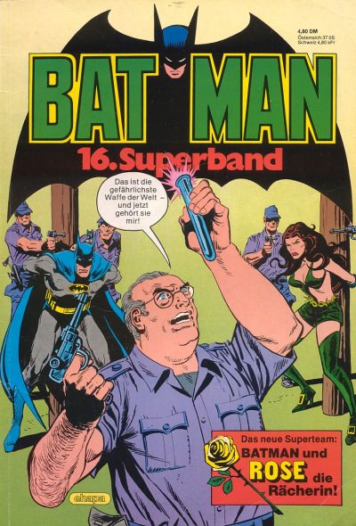 Cover for Batman Superband (Egmont Ehapa, 1974 series) #16