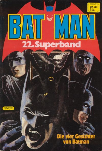 Cover for Batman Superband (Egmont Ehapa, 1974 series) #22