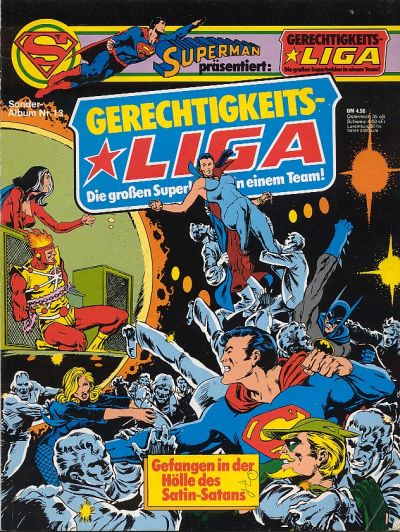 Cover for Gerechtigkeitsliga (Egmont Ehapa, 1977 series) #13