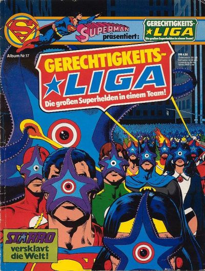 Cover for Gerechtigkeitsliga (Egmont Ehapa, 1977 series) #17