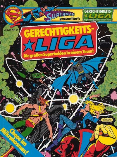 Cover for Gerechtigkeitsliga (Egmont Ehapa, 1977 series) #24
