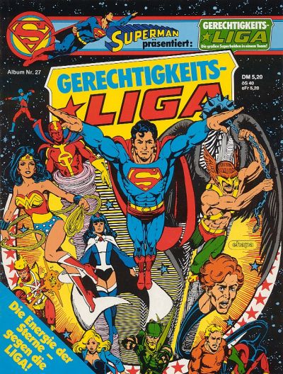 Cover for Gerechtigkeitsliga (Egmont Ehapa, 1977 series) #27