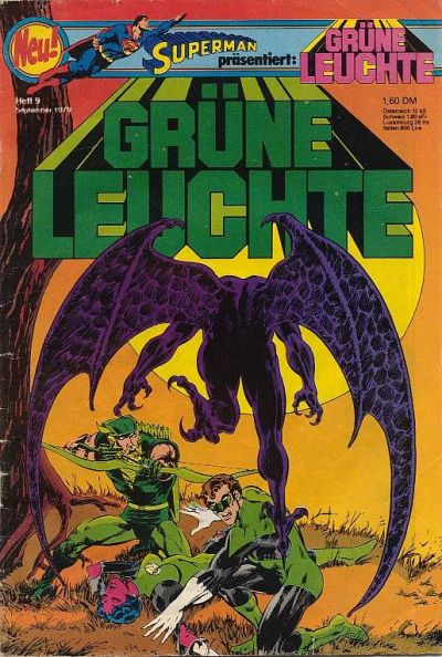 Cover for Grüne Leuchte (Egmont Ehapa, 1979 series) #9/1979