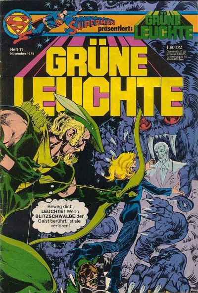 Cover for Grüne Leuchte (Egmont Ehapa, 1979 series) #11/1979