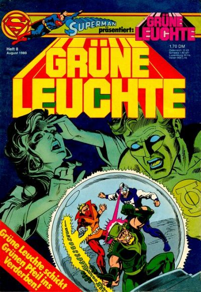 Cover for Grüne Leuchte (Egmont Ehapa, 1979 series) #8/1980