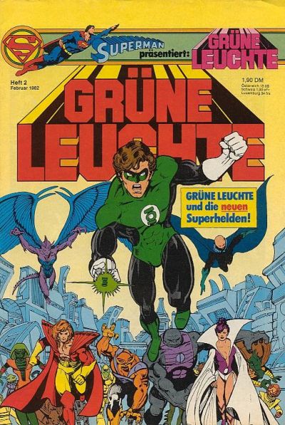 Cover for Grüne Leuchte (Egmont Ehapa, 1979 series) #2/1982