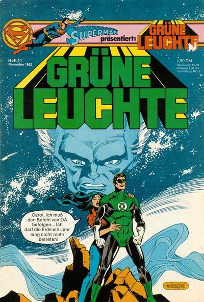 Cover for Grüne Leuchte (Egmont Ehapa, 1979 series) #11/1982