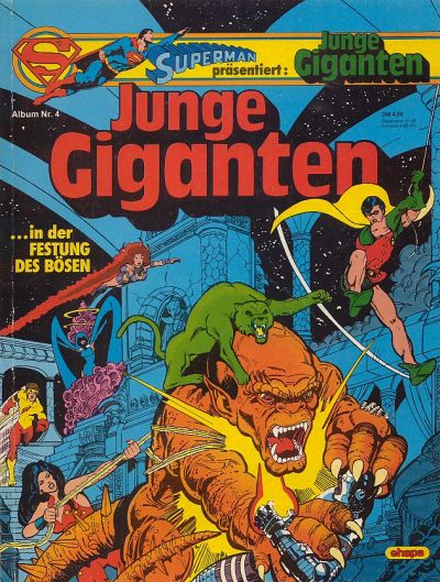 Cover for Junge Giganten (Egmont Ehapa, 1981 series) #4