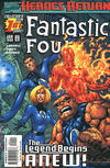 Cover for Fantastic Four (Marvel, 1998 series) #1 [Direct Edition]