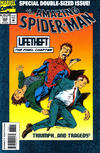 Cover for The Amazing Spider-Man (Marvel, 1963 series) #388 [Direct Edition - Deluxe - Foil Embossed Cover]