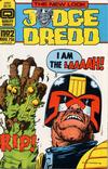Cover for Judge Dredd (Quality Periodicals, 1986 series) #2 (37)