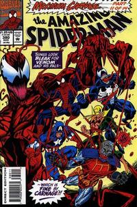 Cover for The Amazing Spider-Man (Marvel, 1963 series) #380 [Direct Edition]