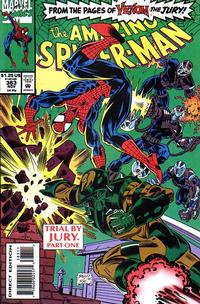 Cover for The Amazing Spider-Man (Marvel, 1963 series) #383 [Direct Edition]