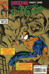 Cover Thumbnail for The Amazing Spider-Man (Marvel, 1963 series) #390 [Direct Edition - Deluxe]