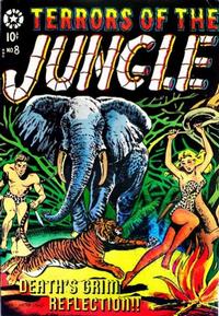 Cover for Terrors of the Jungle (Star Publications, 1953 series) #8