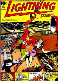 Cover for Lightning Comics (Ace Magazines, 1940 series) #v1#4