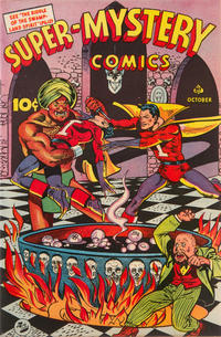 Cover for Super-Mystery Comics (Ace Magazines, 1940 series) #v5#2