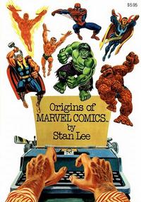 Cover Thumbnail for Origins of Marvel Comics (Simon and Schuster, 1974 series)  [First Printing]