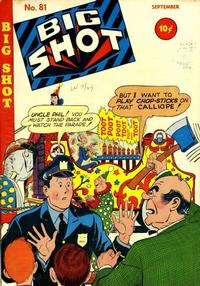 Cover for Big Shot (Columbia, 1943 series) #81