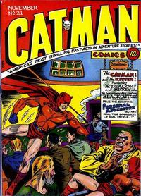 Cover Thumbnail for Cat-Man Comics (Temerson / Helnit / Continental, 1941 series) #v2#8 (21)