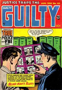 Cover Thumbnail for Justice Traps the Guilty (Prize, 1947 series) #v7#11 (65)