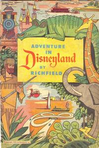 Cover Thumbnail for Adventure in Disneyland (Western, 1955 series) 