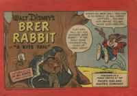 Cover Thumbnail for Walt Disney's Brer Rabbit in "A Kite Tail" (Western, 1955 series) #[nn] [Pacific Gas and Electric Company Variant]