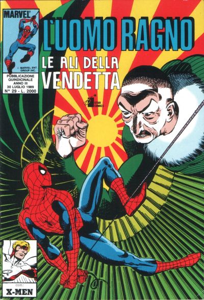 Cover for L'Uomo Ragno (Edizioni Star Comics, 1987 series) #29