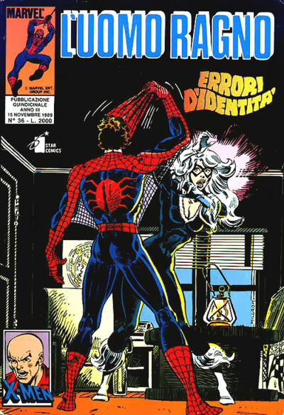 Cover for L'Uomo Ragno (Edizioni Star Comics, 1987 series) #36