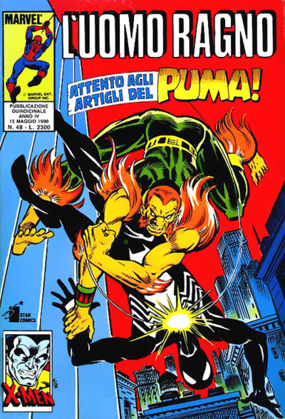 Cover for L'Uomo Ragno (Edizioni Star Comics, 1987 series) #48