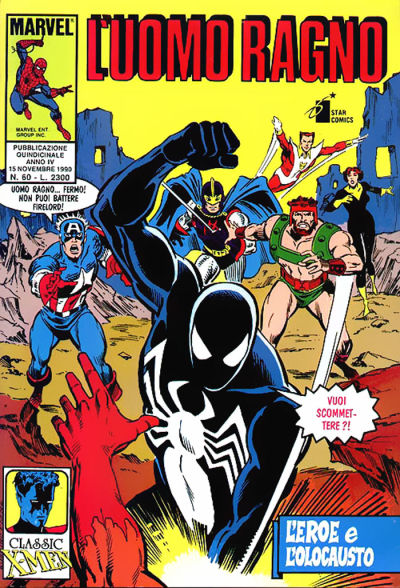 Cover for L'Uomo Ragno (Edizioni Star Comics, 1987 series) #60