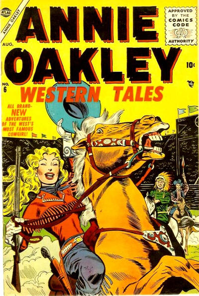 Cover for Annie Oakley (Marvel, 1948 series) #6