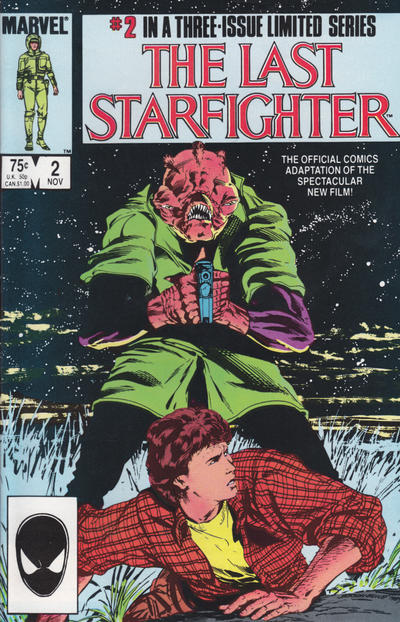 Cover for The Last Starfighter (Marvel, 1984 series) #2 [Direct]