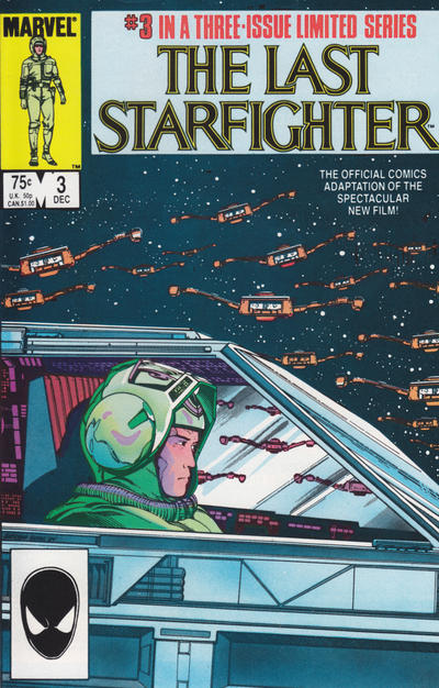 Cover for The Last Starfighter (Marvel, 1984 series) #3