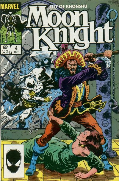 Cover for Moon Knight (Marvel, 1985 series) #4 [Direct]