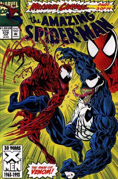 Cover for The Amazing Spider-Man (Marvel, 1963 series) #378 [Direct]