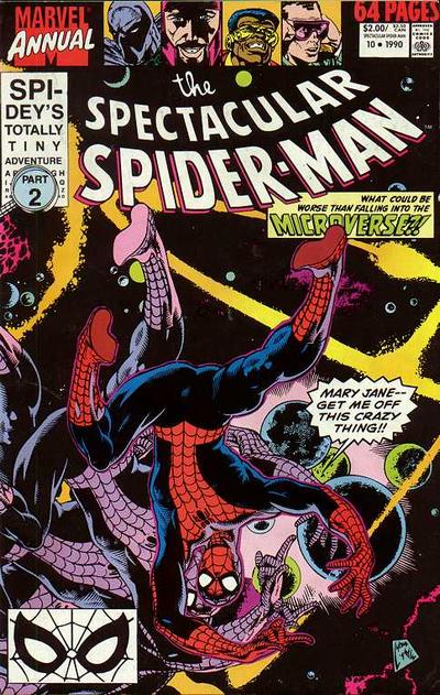 Cover for The Spectacular Spider-Man Annual (Marvel, 1979 series) #10 [Direct]