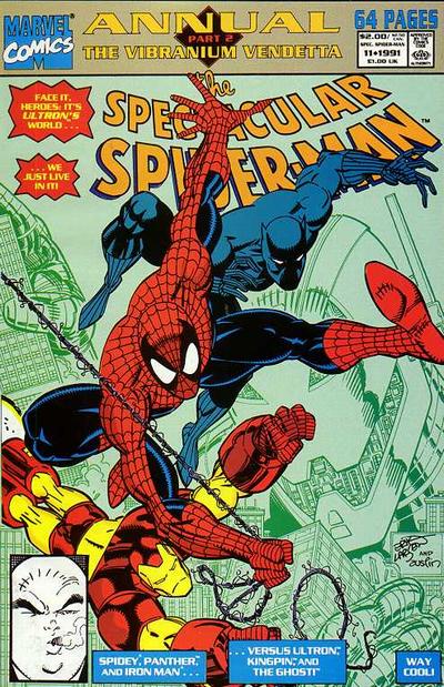 Cover for The Spectacular Spider-Man Annual (Marvel, 1979 series) #11 [Direct]