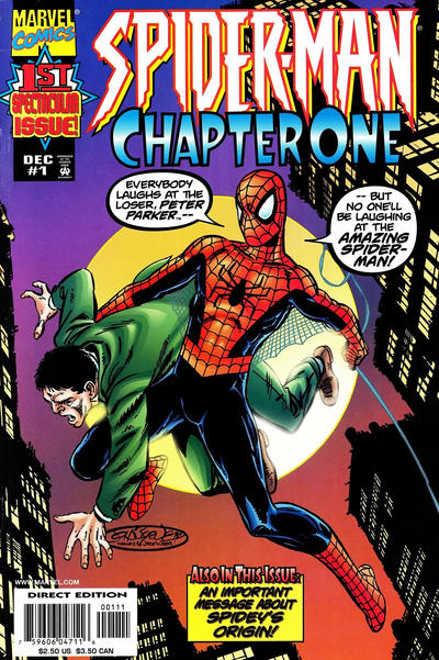 Cover for Spider-Man: Chapter One (Marvel, 1998 series) #1