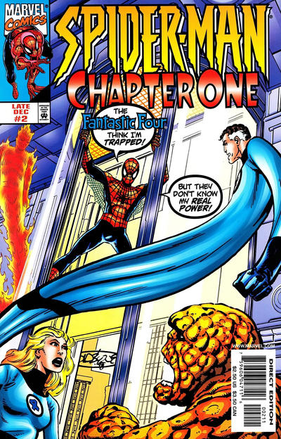 Cover for Spider-Man: Chapter One (Marvel, 1998 series) #2 [Cover A]