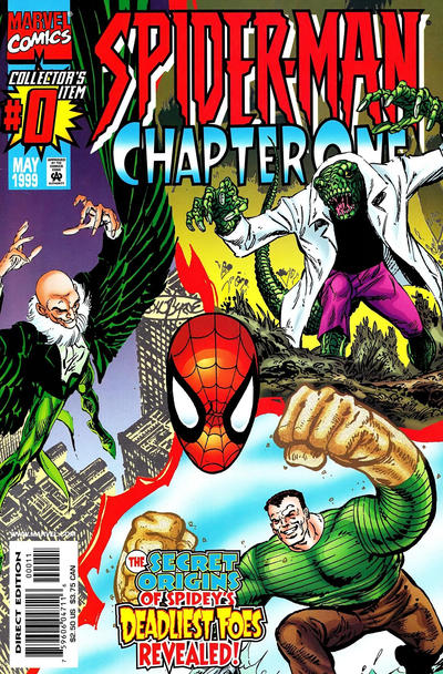 Cover for Spider-Man: Chapter One (Marvel, 1998 series) #0