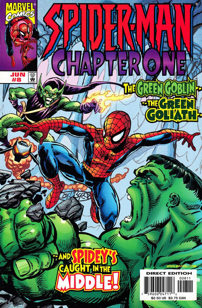 Cover for Spider-Man: Chapter One (Marvel, 1998 series) #8 [Direct]