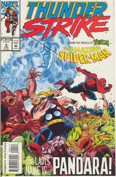 Cover for Thunderstrike (Marvel, 1993 series) #4