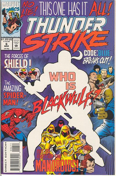 Cover for Thunderstrike (Marvel, 1993 series) #6